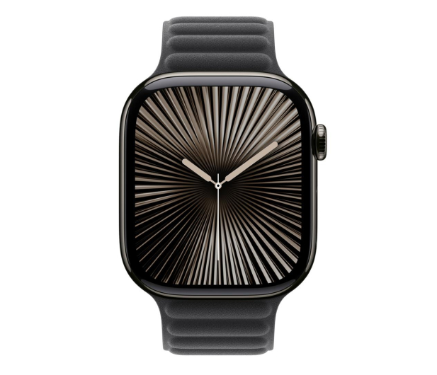 Apple Karbowany pasek FineWoven 44-49mm M/L czarny - 1282316 - zdjęcie 3